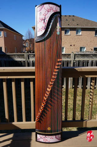 EBONY WOOD GUZHENG -- ‘PLUM BLOSSOM'