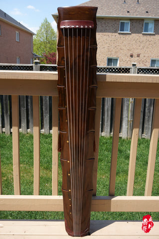 ANTQUE AGED FIR WOOD, COLLECTION LEVEL GUQIN, ZHUJIE
