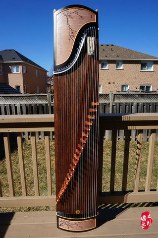 EBONY WOOD GUZHENG -- ‘PEACH BLOSSOM'