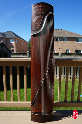 INDONESIA ROSEWOOD GUZHENG-- ‘LIFE OF LEISURE'
