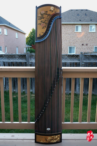 YELLOW SANDAL WOOD GUZHENG-- ‘ SPRING COMES TO THE NORTH'