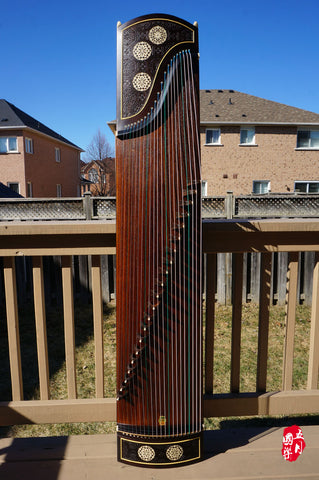 INDONESIA ROSEWOOD GUZHENG-- ‘BLOSSOM'