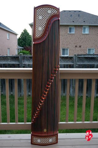 BUBINGA WOOD GUZHENG-- ‘BANANA PANEL NIGHT RAIN'