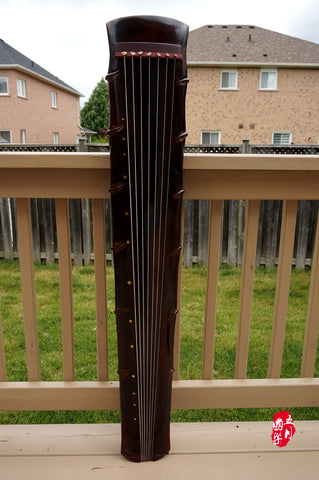 ANTQUE AGED FIR WOOD, COLLECTION LEVEL GUQIN, ZHUJIE