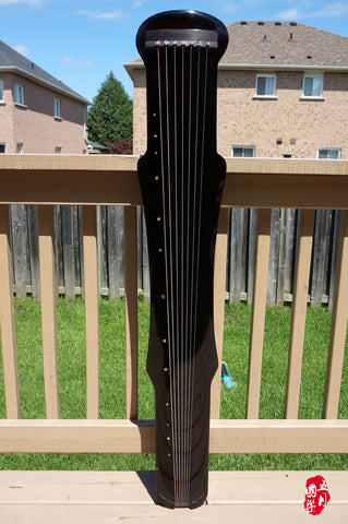 AGED FIR WOOD, STANDARD LEVEL GUQIN, HEMINGQIUYUE