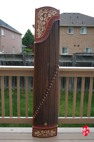 BUBINGA WOOD GUZHENG-- ‘AUSPICIOUS CLOUD'