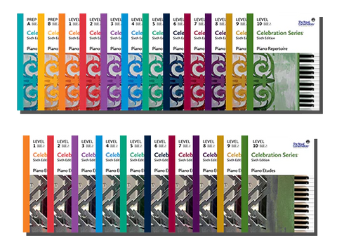 Complete 22-Book Celebration Series® Repertoire and Etudes Set