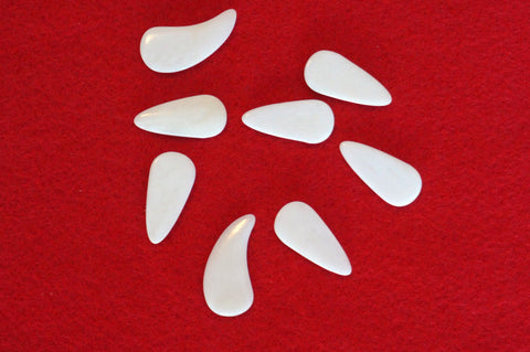 PROFESSIONAL OX BONE GUZHENG FINGER PICK - 專業古箏牛骨指甲