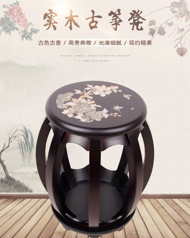 Solid Wood Guzheng/Yangqin Stool -- 實木古箏/揚琴凳