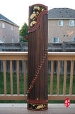 BUBINGA WOOD GUZHENG-- ‘MAGNOLIA LOOKING FOR SPRING'