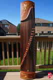 BUBINGA WOOD GUZHENG-- ‘LOTUS FLOWER'