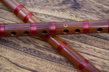 PROFESSIONAL BAMBOO DIZI CRAFTED BY MASTER DONG (WITH DIAPHRAGM & SOLID GLUE)