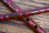 PROFESSIONAL BAMBOO DIZI CRAFTED BY MASTER DONG (WITH DIAPHRAGM & SOLID GLUE)